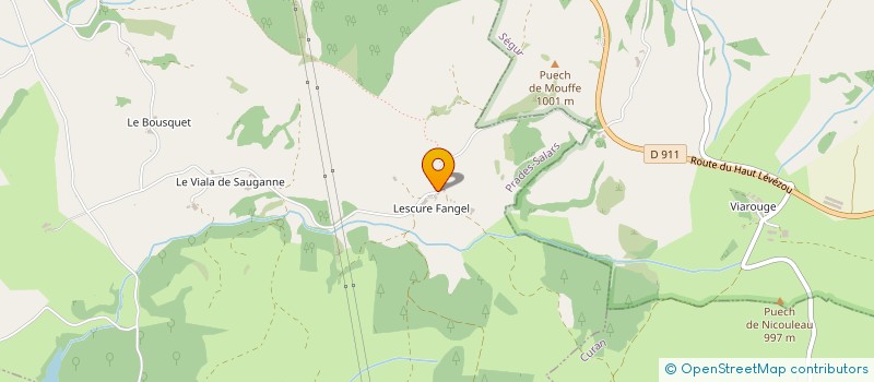 localisation de l'entreprise MONSIEUR JEAN POUJOL  PONT-DE-SALARS