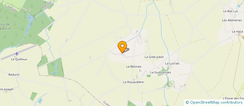 localisation de l'entreprise MONSIEUR JEAN POULAIN à GUEMENE-PENFAO