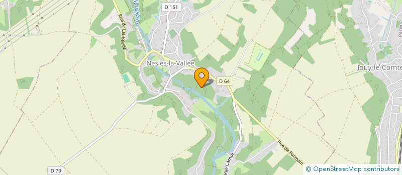 localisation de l'entreprise MONSIEUR JEAN POULET à NESLES-LA-VALLEE