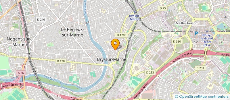 localisation de l'entreprise MONSIEUR JEAN POULETTY à BRY-SUR-MARNE