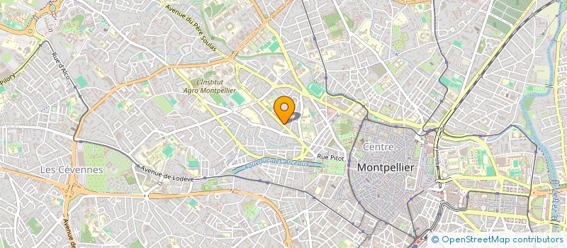 localisation de l'entreprise MONSIEUR JEAN POULIGNIER à MONTPELLIER