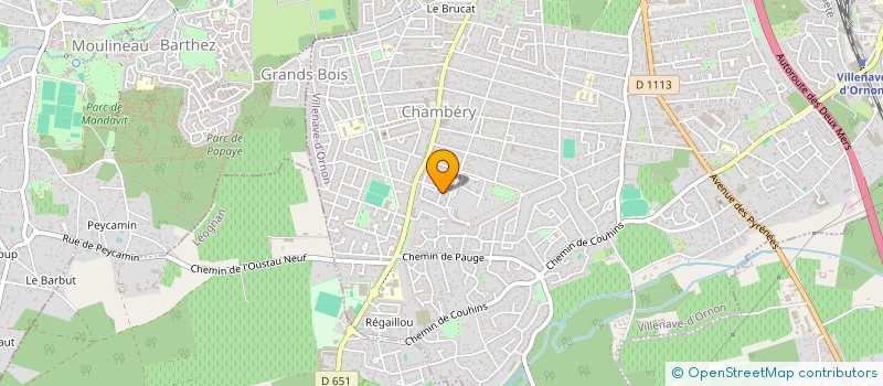 localisation de l'entreprise MONSIEUR JEAN POUNS  VILLENAVE-D'ORNON