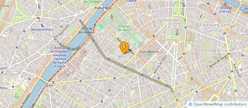 localisation de l'entreprise MONSIEUR JEAN POUTIERS à PARIS