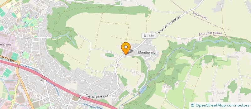 localisation de l'entreprise MONSIEUR JEAN POUVREAU à BOURGOIN-JALLIEU
