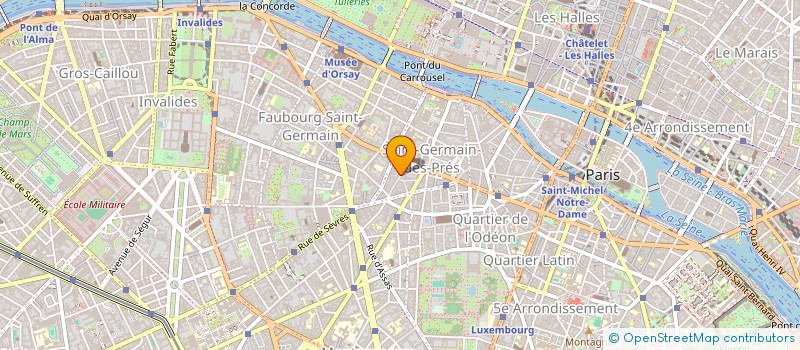 localisation de l'entreprise MONSIEUR JEAN POUYET  PARIS