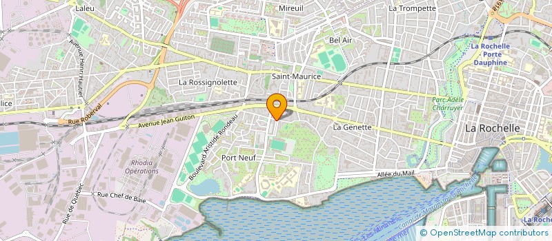 localisation de l'entreprise MONSIEUR JEAN POVEDA  LA ROCHELLE