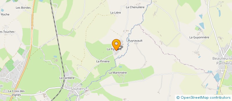 localisation de l'entreprise MONSIEUR JEAN POVERT à SAINT-PARDOUX-SOUTIERS