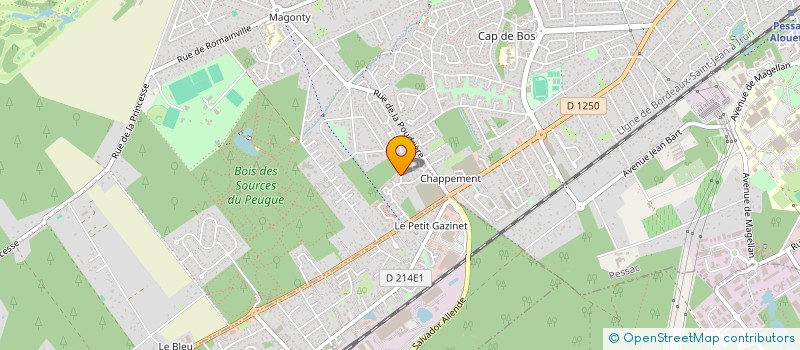 localisation de l'entreprise MONSIEUR JEAN-PPIERRE MR JEAN-PIERRE GARCIA  PESSAC