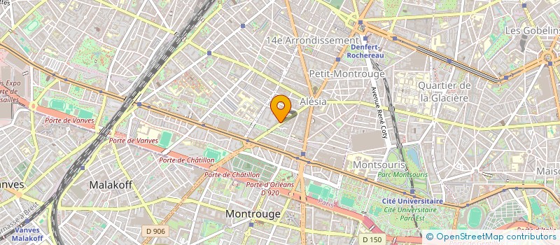 localisation de l'entreprise MONSIEUR JEAN PRADEL-FRAYSSE  PARIS