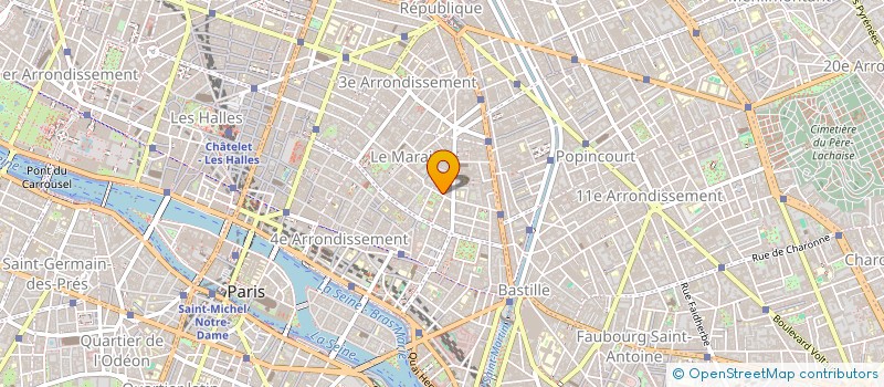 localisation de l'entreprise MONSIEUR JEAN PRANLAS-DESCOURS  PARIS