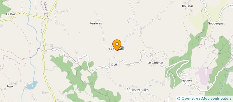 localisation de l'entreprise MONSIEUR JEAN PRAT à SENEZERGUES