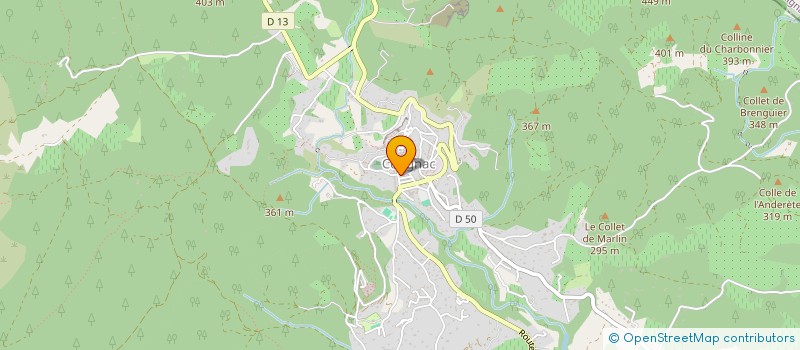 localisation de l'entreprise MONSIEUR JEAN PRAVAZ à COTIGNAC