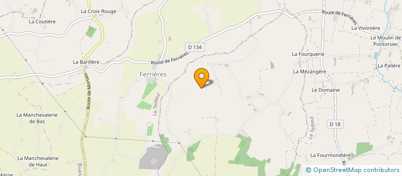 localisation de l'entreprise MONSIEUR JEAN PRE  LE TEILLEUL