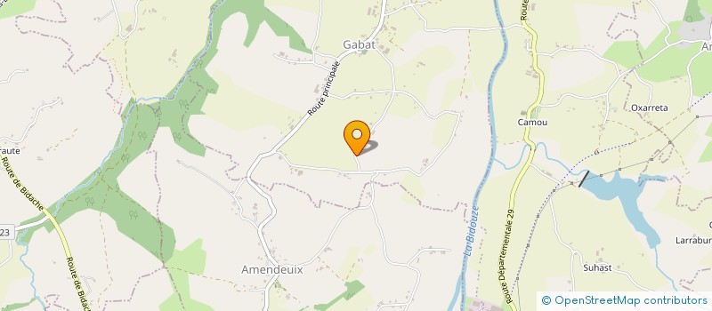 localisation de l'entreprise MONSIEUR JEAN PREBEND  GABAT