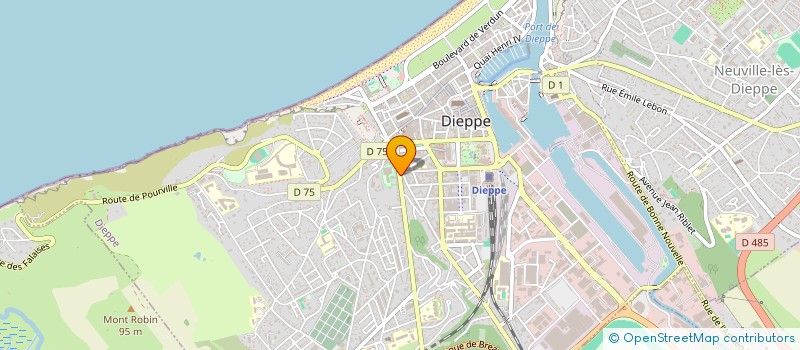 localisation de l'entreprise MONSIEUR JEAN PRECIEUX à DIEPPE