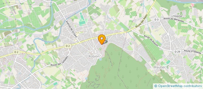 localisation de l'entreprise MONSIEUR JEAN PRELLE  ROBION