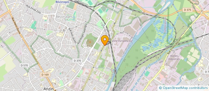 localisation de l'entreprise MONSIEUR JEAN PREVOST  ANZIN