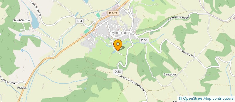 localisation de l'entreprise MONSIEUR JEAN PREVOT  MONTCUQ-EN-QUERCY-BLANC