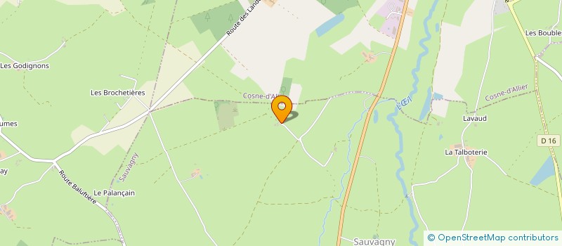 localisation de l'entreprise MONSIEUR JEAN PRIAM  TORTEZAIS