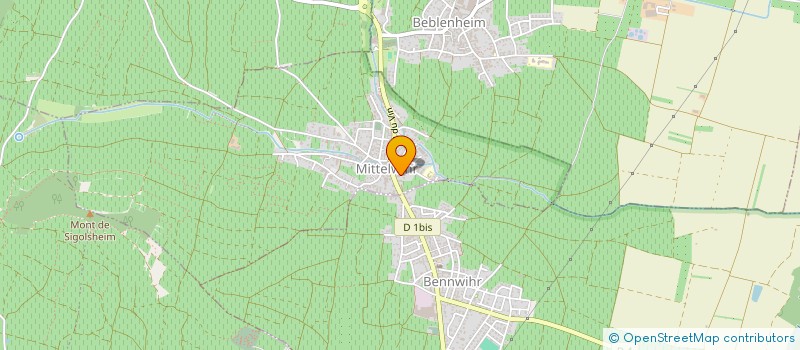 localisation de l'entreprise MONSIEUR JEAN PRIETO  MITTELWIHR