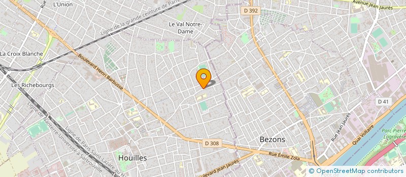 localisation de l'entreprise MONSIEUR JEAN PRIETO à HOUILLES