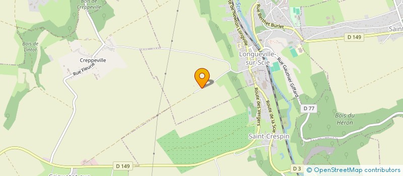 localisation de l'entreprise MONSIEUR JEAN PRIEUX  LONGUEVILLE-SUR-SCIE