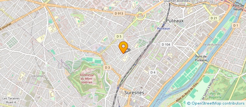 localisation de l'entreprise MONSIEUR JEAN PRIGENT à SURESNES