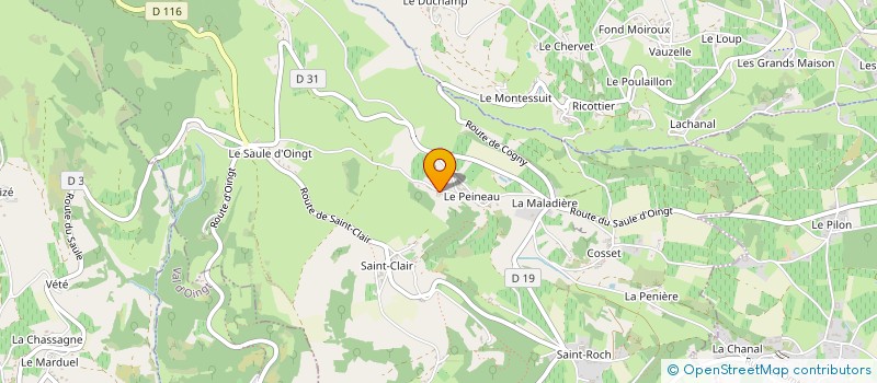 localisation de l'entreprise MONSIEUR JEAN PRIN  VILLE SUR JARNIOUX