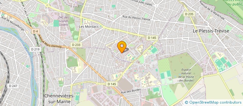 localisation de l'entreprise MONSIEUR JEAN PRISO MPONDO  CHAMPIGNY-SUR-MARNE