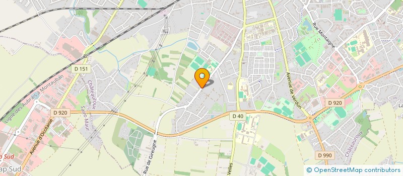 localisation de l'entreprise MONSIEUR JEAN PRIVAT à CHATEAUROUX