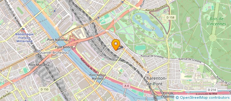 localisation de l'entreprise MONSIEUR JEAN PROBANI  CHARENTON-LE-PONT