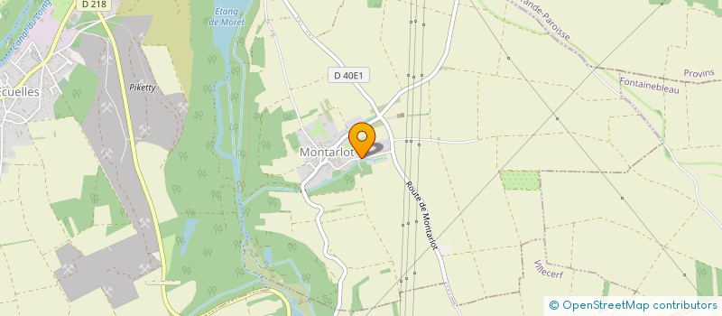 localisation de l'entreprise MONSIEUR JEAN PROIX à MORET-LOING-ET-ORVANNE