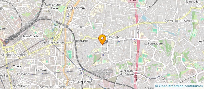 localisation de l'entreprise MONSIEUR JEAN PROST à MARSEILLE