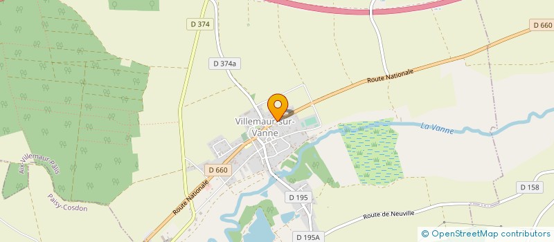 localisation de l'entreprise MONSIEUR JEAN PROT  AIX-VILLEMAUR-PALIS