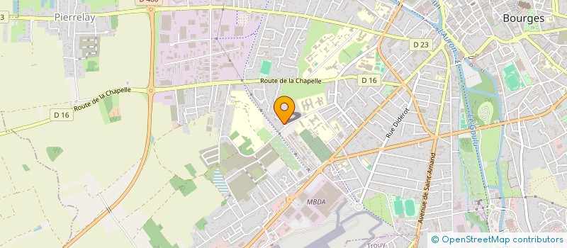 localisation de l'entreprise MONSIEUR JEAN PROT  BOURGES