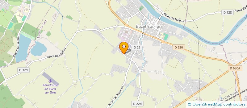 localisation de l'entreprise MONSIEUR JEAN PROUM  BUZET-SUR-TARN