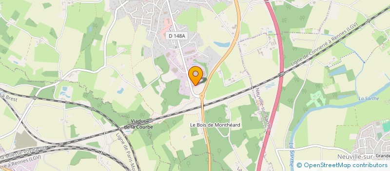 localisation de l'entreprise MONSIEUR JEAN PROVOTS  LA BAZOGE