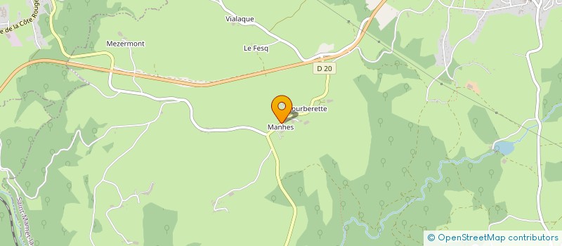 localisation de l'entreprise MONSIEUR JEAN PRUNET à SAINT-MAMET-LA-SALVETAT