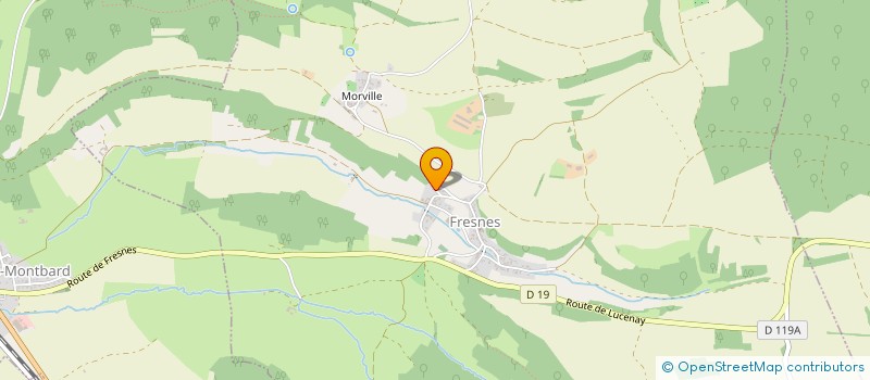 localisation de l'entreprise MONSIEUR JEAN PRUNIER  FRESNES