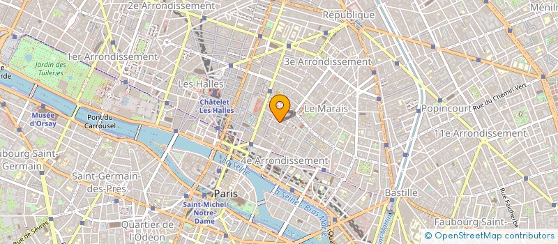 localisation de l'entreprise MONSIEUR JEAN PRUVOT à PARIS