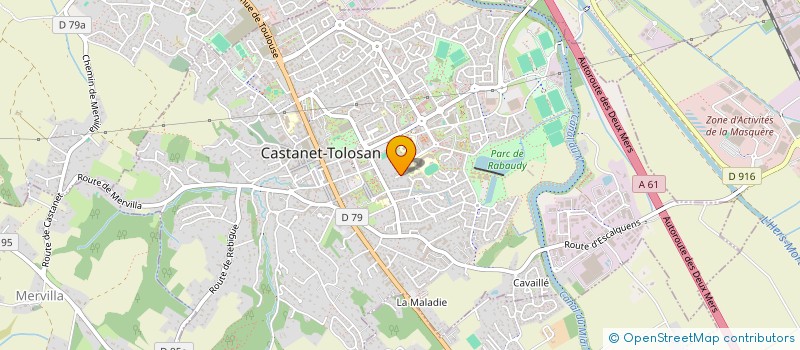localisation de l'entreprise MONSIEUR JEAN PUBELLIER à CASTANET-TOLOSAN