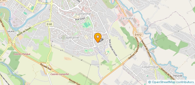 localisation de l'entreprise MONSIEUR JEAN PUJOL à CASTRES