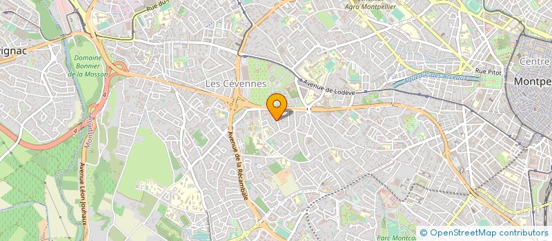 localisation de l'entreprise MONSIEUR JEAN PUJOL à MONTPELLIER