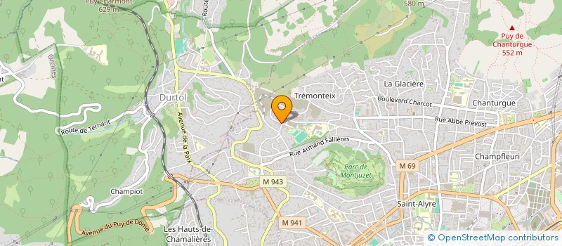 localisation de l'entreprise MONSIEUR JEAN PULIGEDE  DURTOL