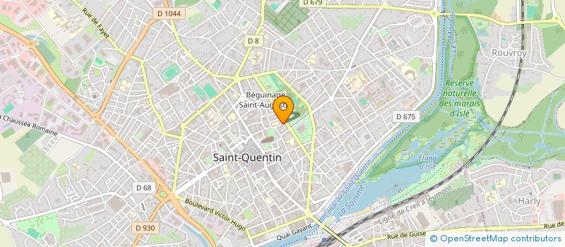localisation de l'entreprise MONSIEUR JEAN PURSON à SAINT-QUENTIN
