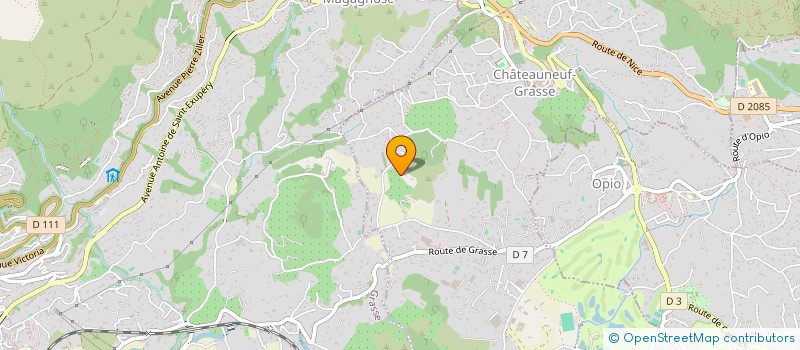 localisation de l'entreprise MONSIEUR JEAN PUYDOYEUX à CHATEAUNEUF-GRASSE