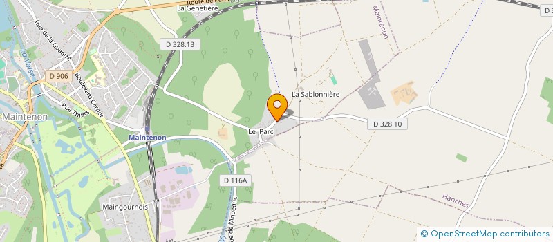 localisation de l'entreprise MONSIEUR JEAN PUYFAUCHER à MAINTENON