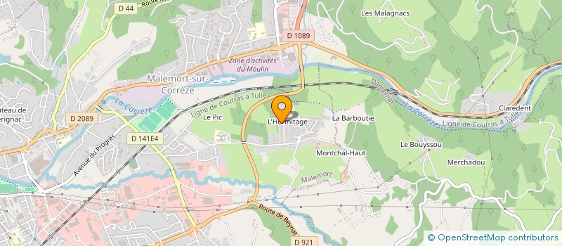 localisation de l'entreprise MONSIEUR JEAN PUYGRENIER à MALEMORT