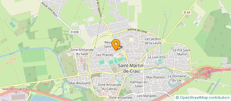 localisation de l'entreprise MONSIEUR JEAN QUANG à SAINT-MARTIN-DE-CRAU