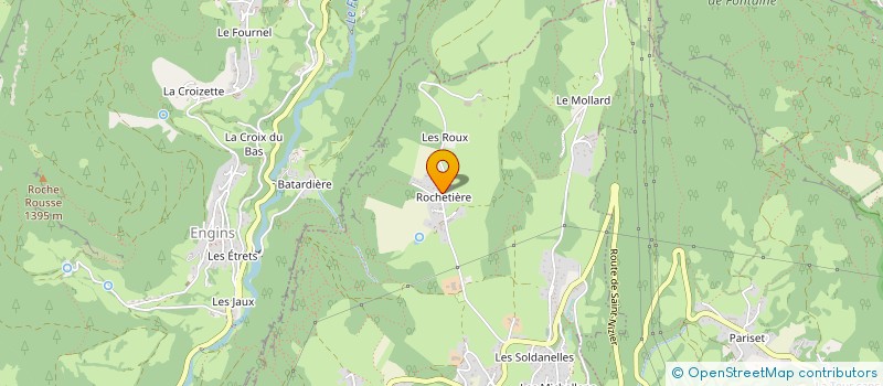 localisation de l'entreprise MONSIEUR JEAN QUATTROCCHI à SAINT-NIZIER-DU-MOUCHEROTTE